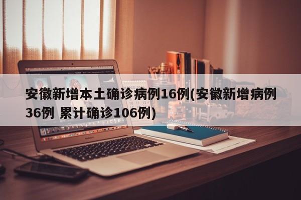 安徽新增本土确诊病例16例(安徽新增病例36例 累计确诊106例)